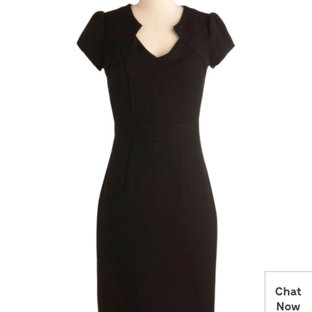 Black ModCloth sheath dress